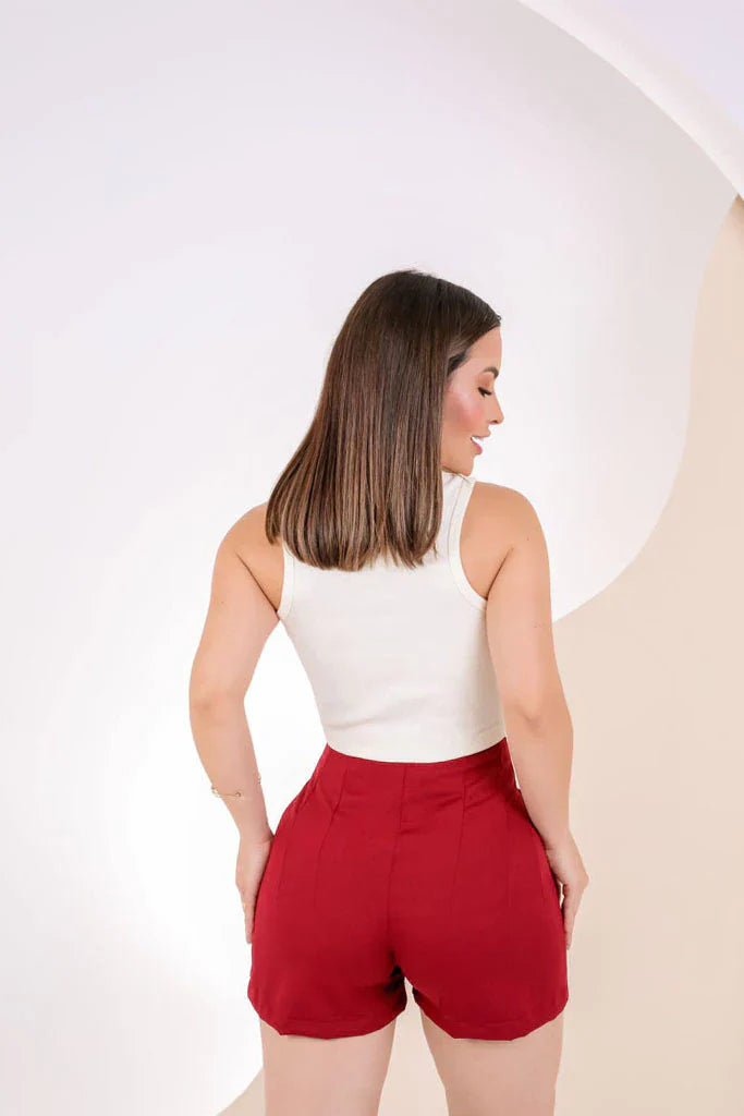 Cropped Canelado Luna